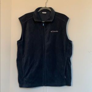 Columbia Navy Blue Fleece Vest